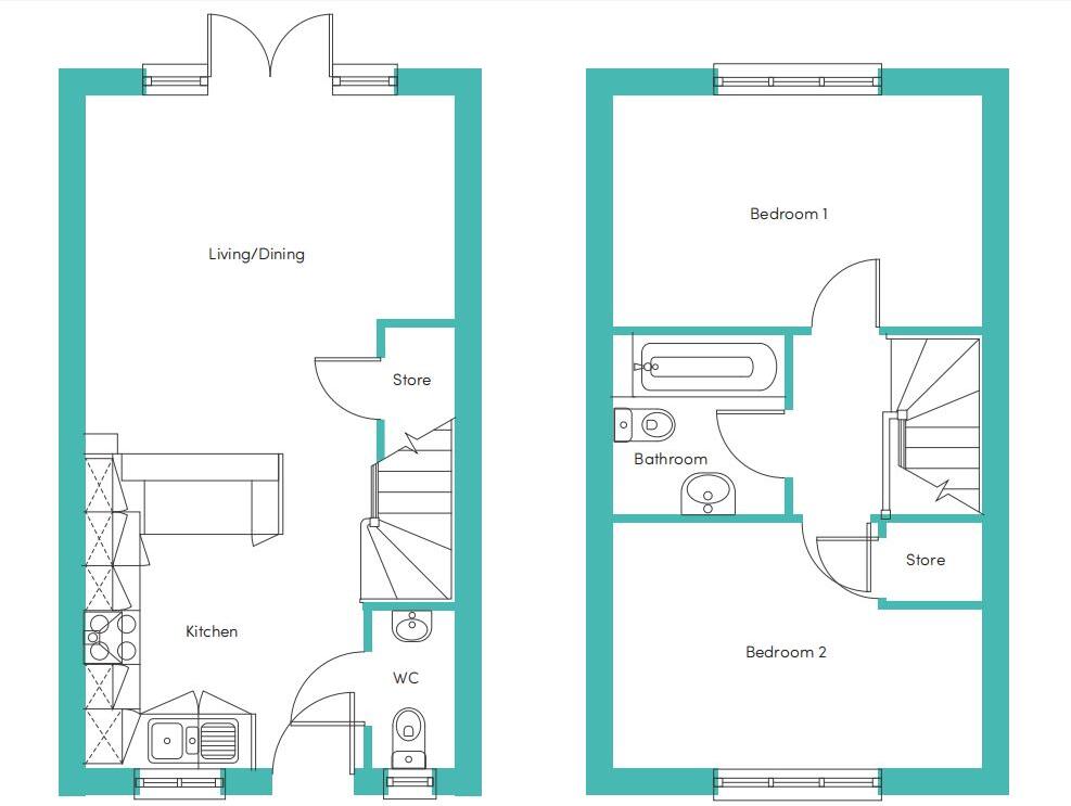 Beaumont Green, Warton, PR4 1AD floorplan