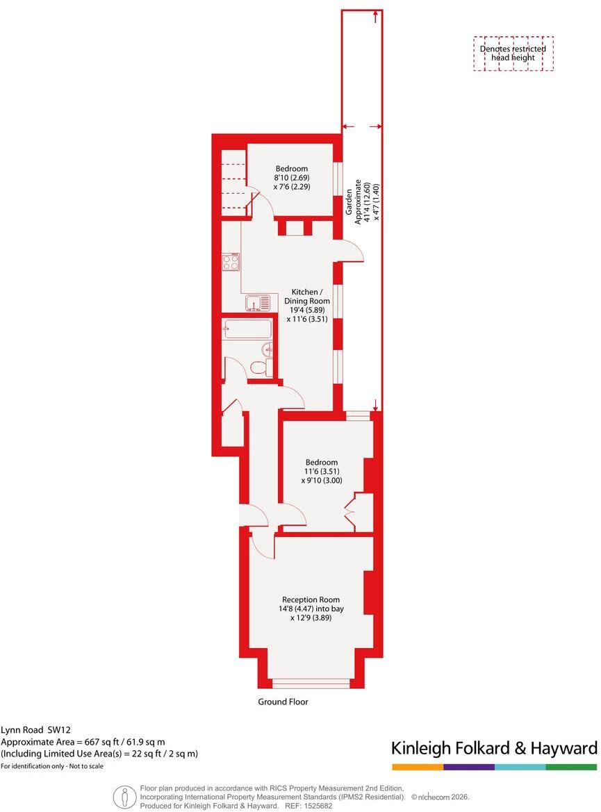 Lynn Road, London, SW12 floorplan