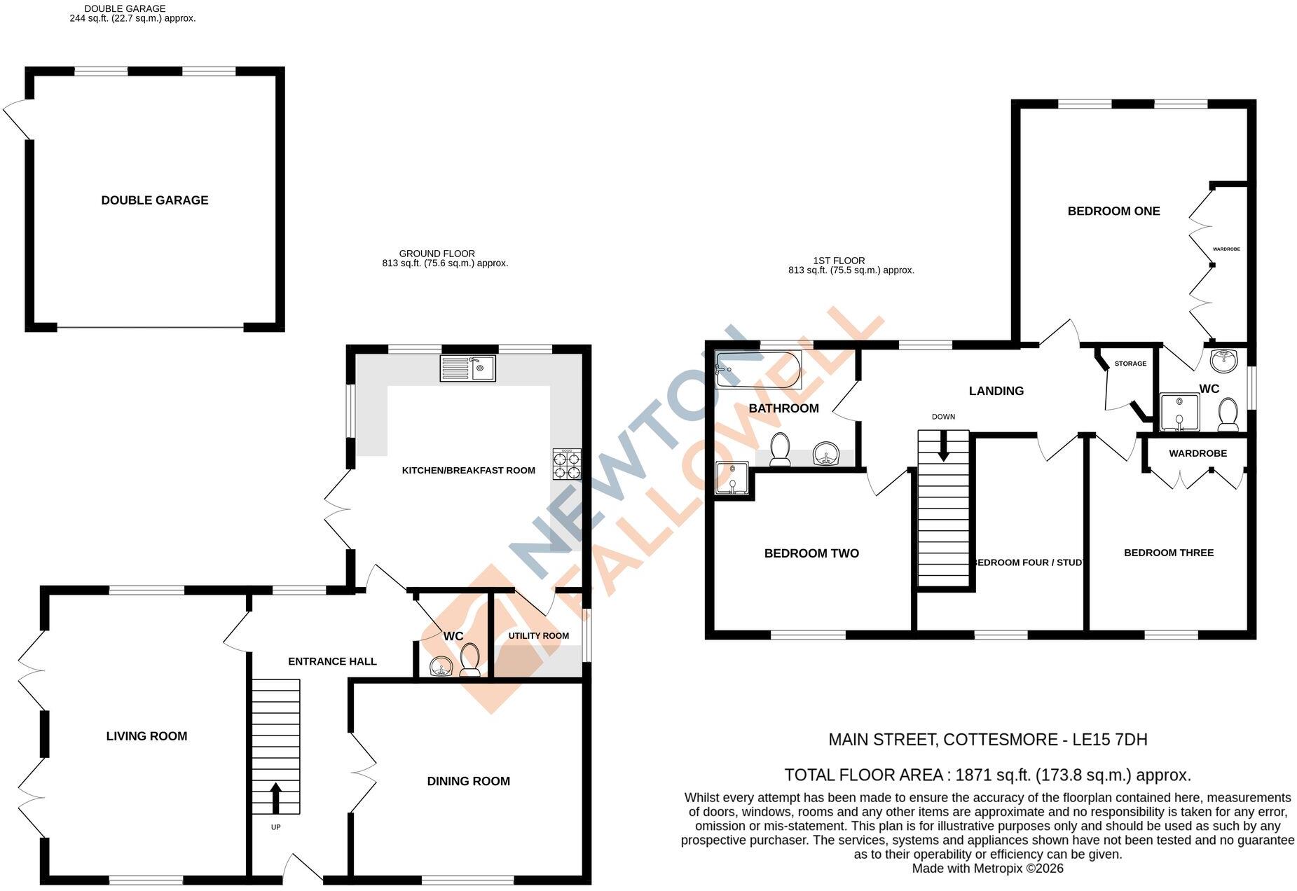 Main Street, Cottesmore floorplan