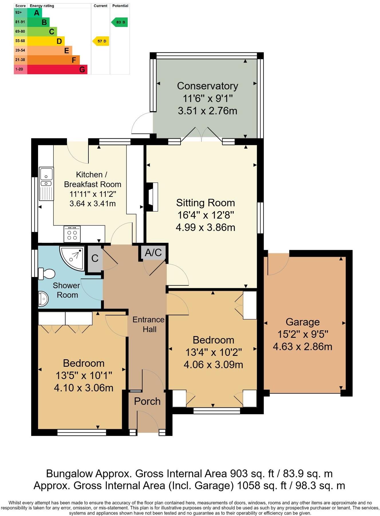 Downsview, Heathfield floorplan