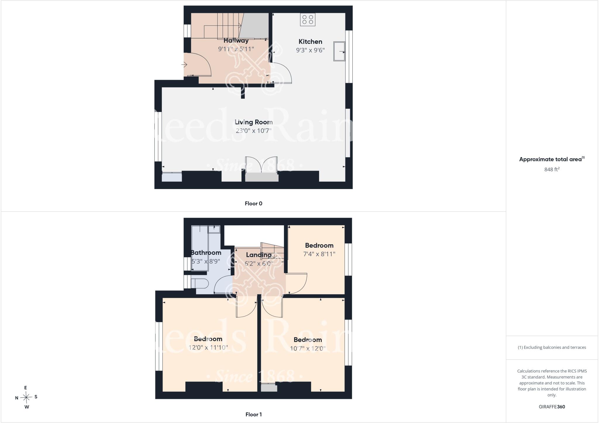 Musgrave Gardens, Gilesgate, Durham, DH1 floorplan