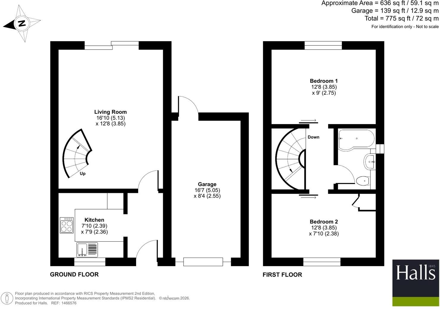 Birbeck Drive, Madeley, Telford floorplan