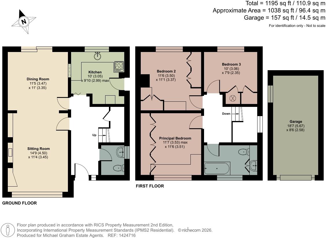 Trevor Drive, Bromham, Bedfordshire, MK43 floorplan