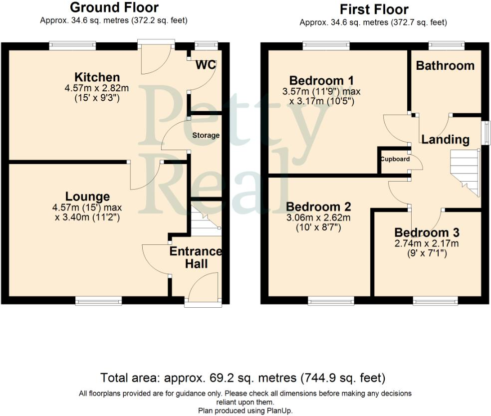 Carr Road, Colne floorplan