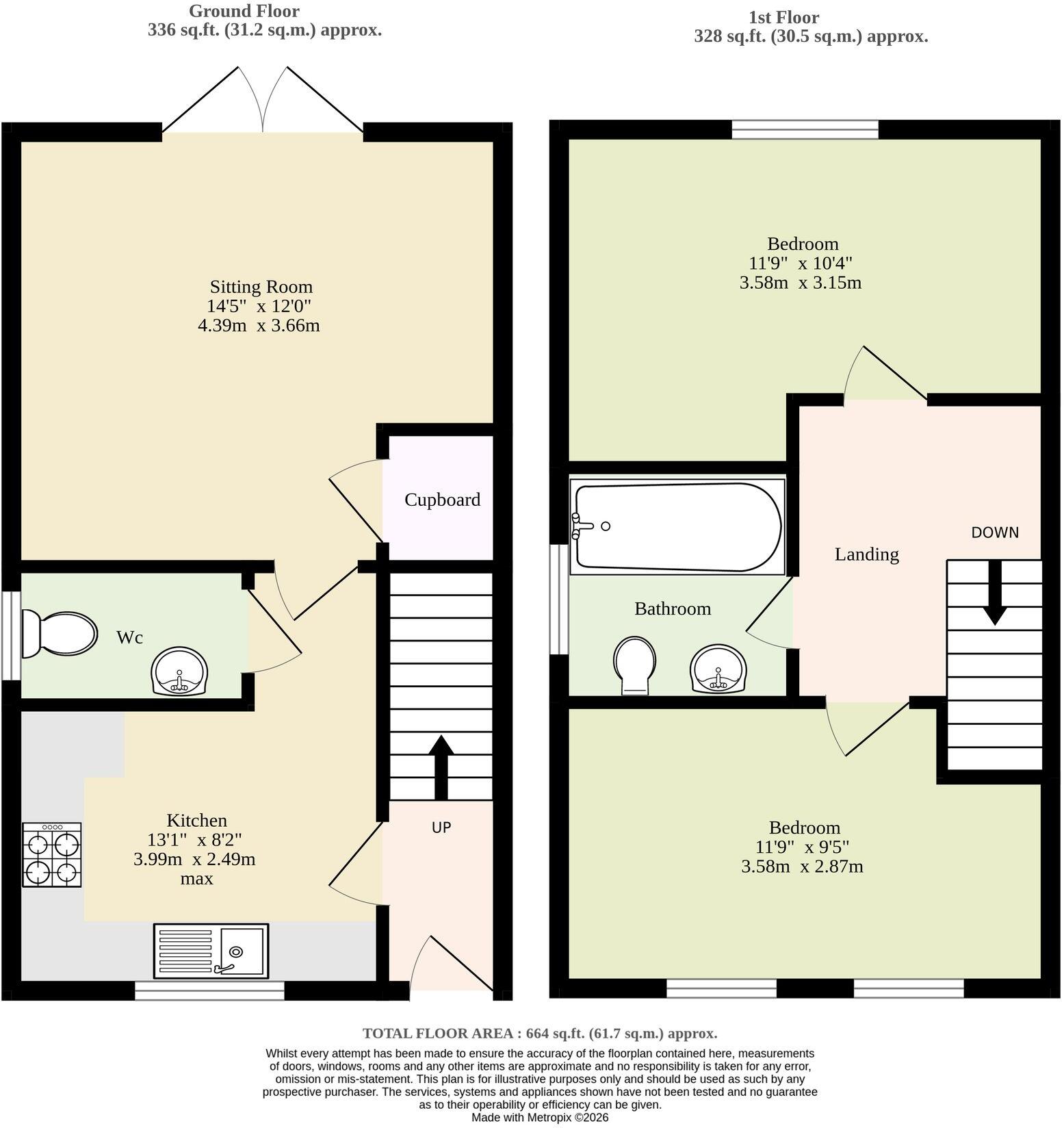 Hamilton Way, Ditchingham floorplan