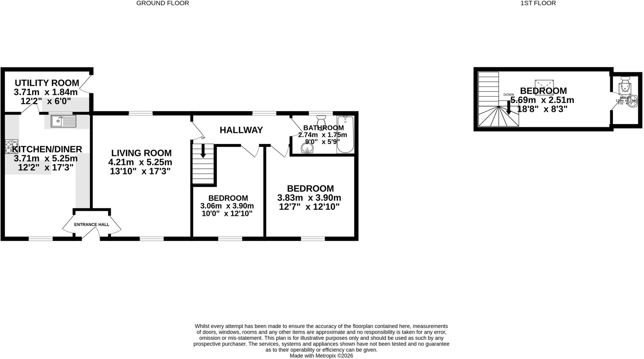 Rigfoot, Main Street
Lillesleaf, TD6 9JB floorplan