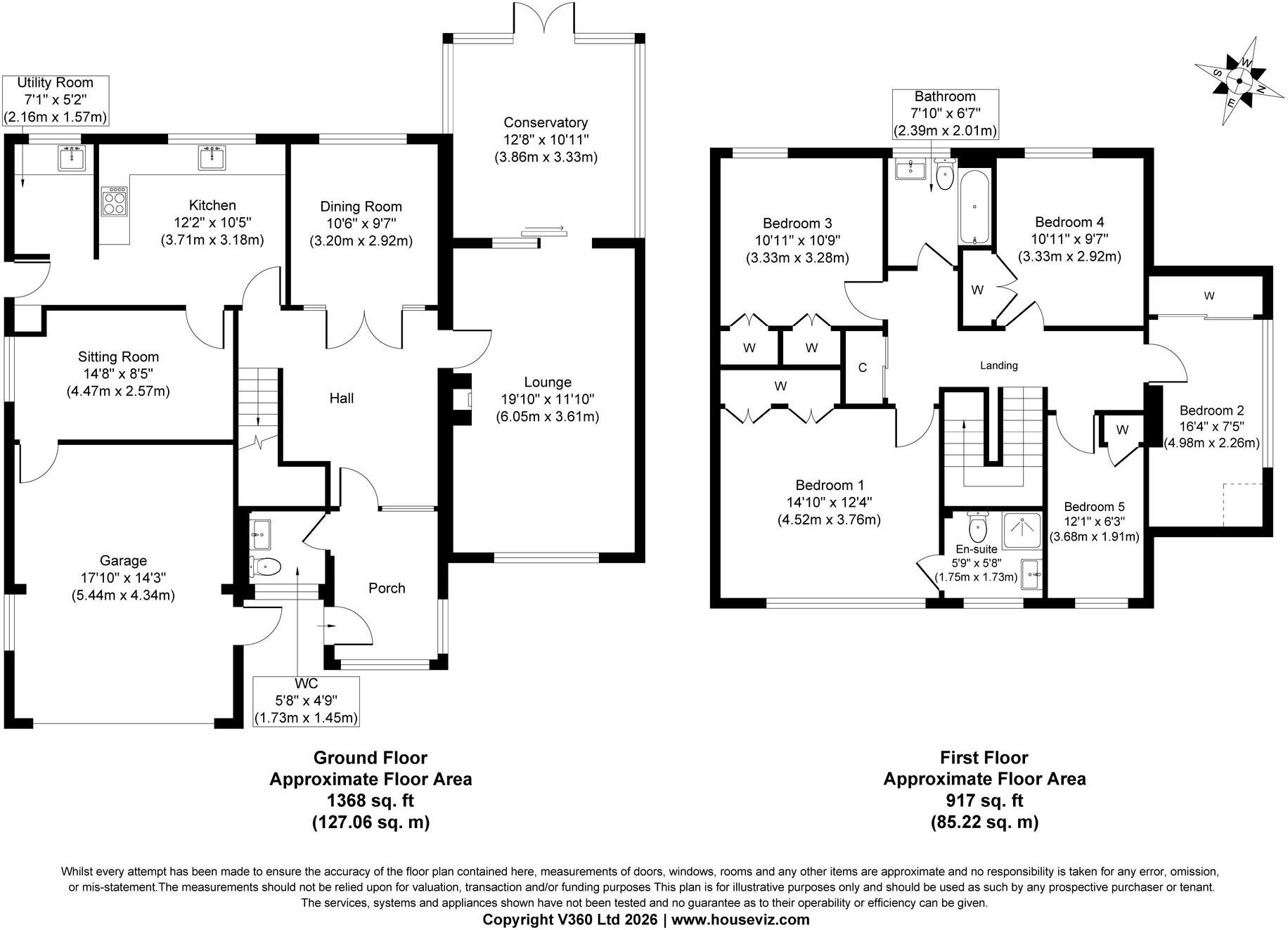 Mount Way, Waverton, CH3 floorplan