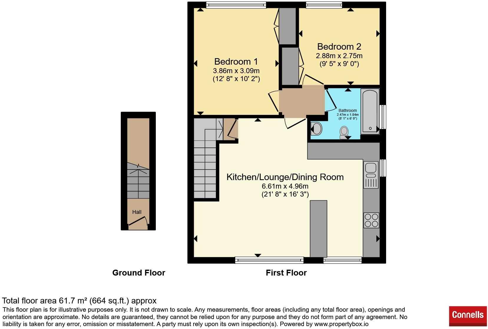 Birchen Grove, Luton floorplan