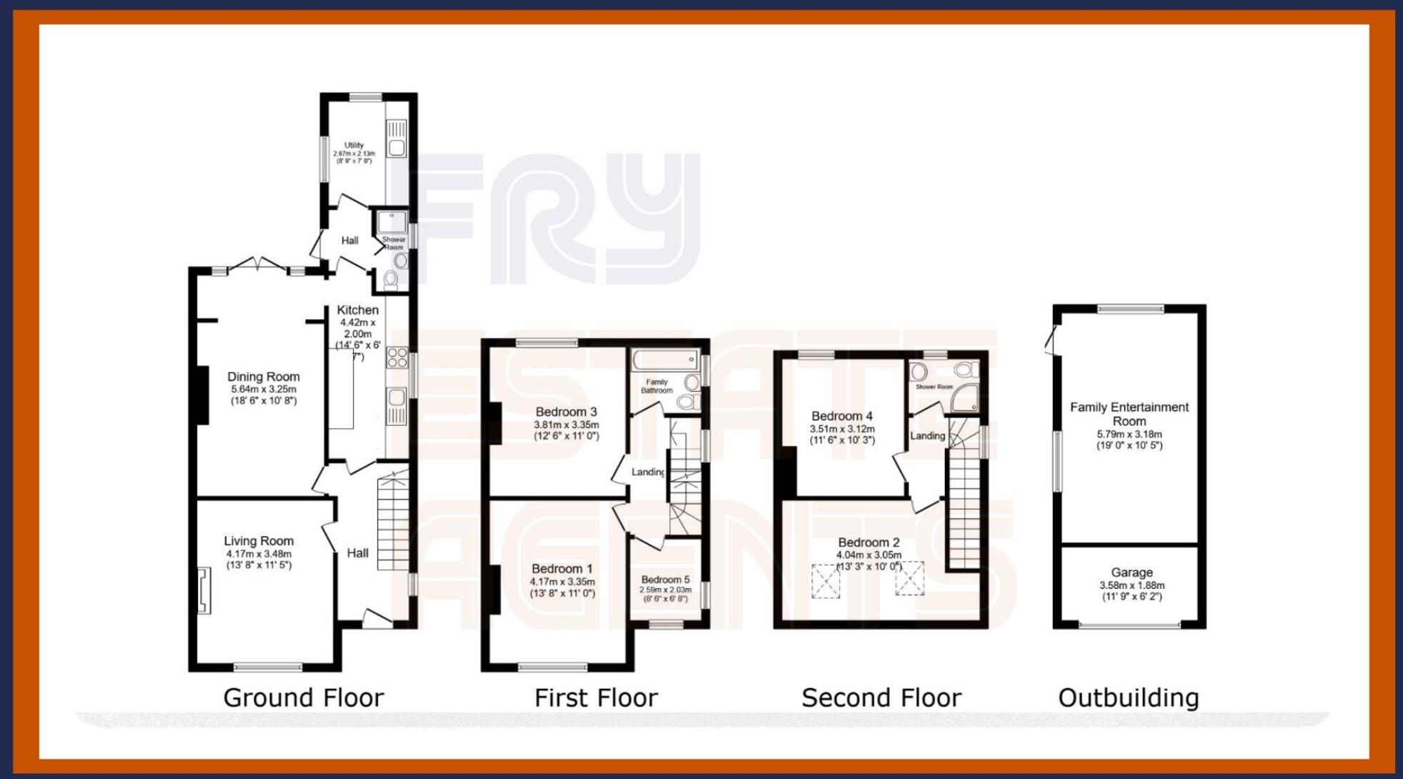 Manor Road, Bedford, MK41 floorplan