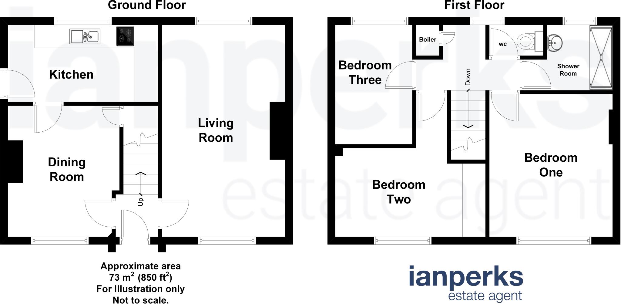 KINVER - Huntsmans Drive floorplan