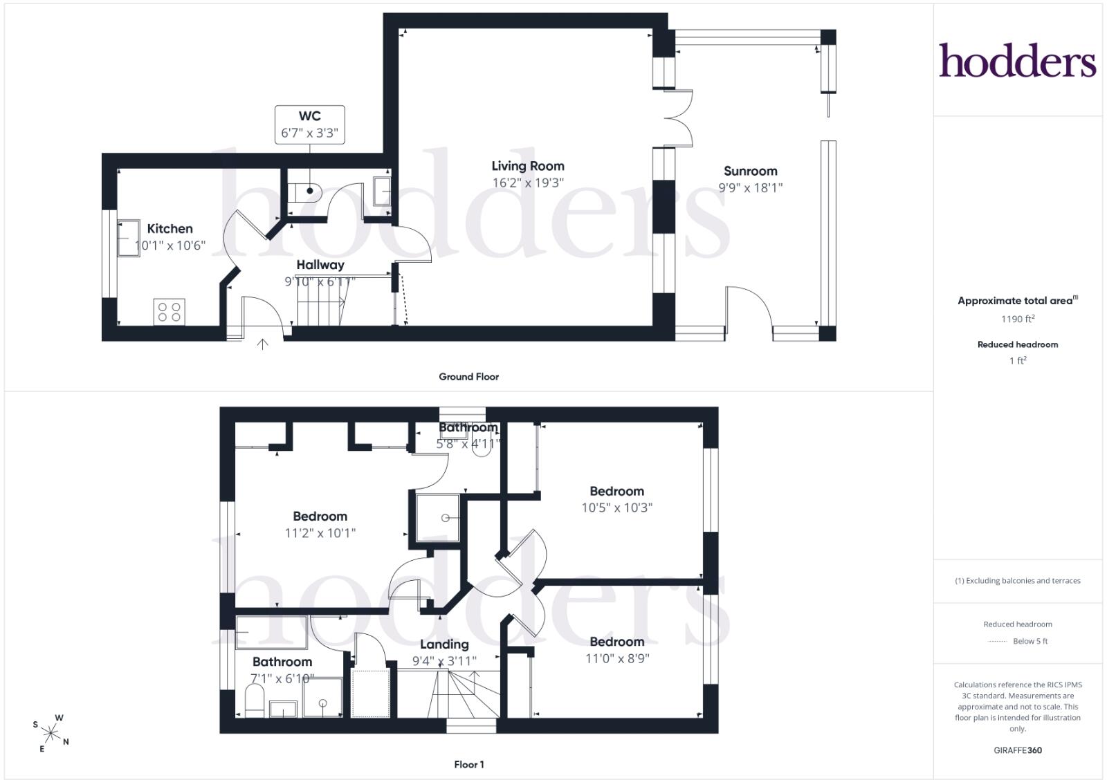 Addlestone, Surrey, KT15 floorplan