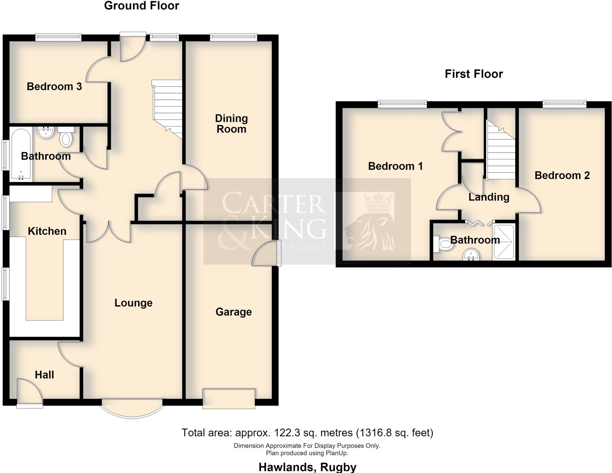 Hawlands, Brownsover, Rugby floorplan