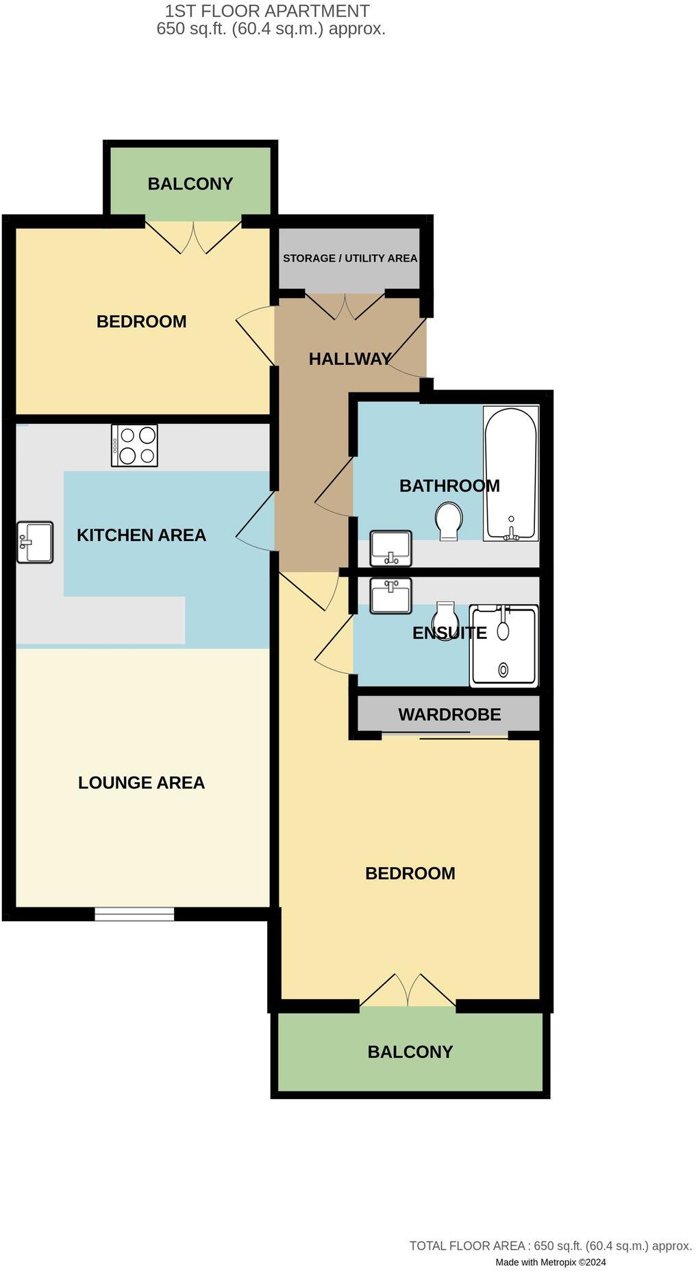 Eastwood Road, Rayleigh, SS6 floorplan