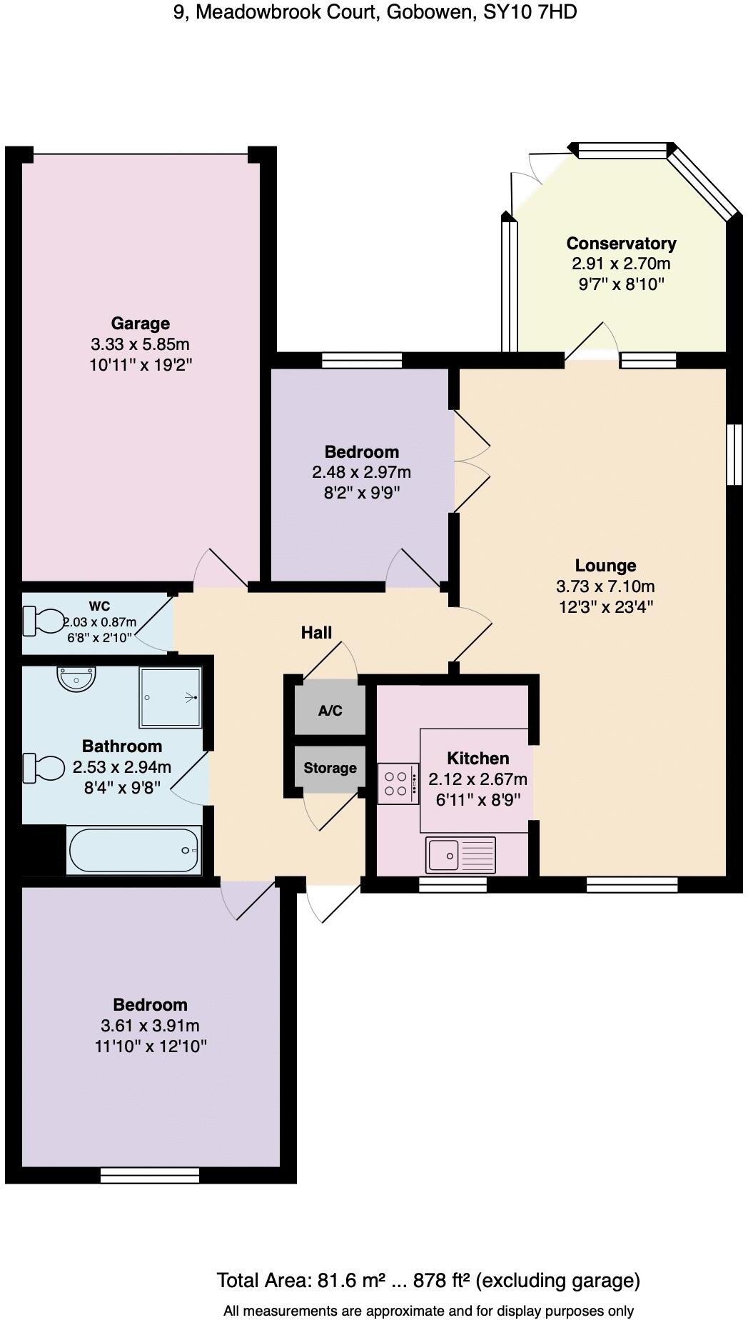 Meadow Brook Court, Gobowen floorplan