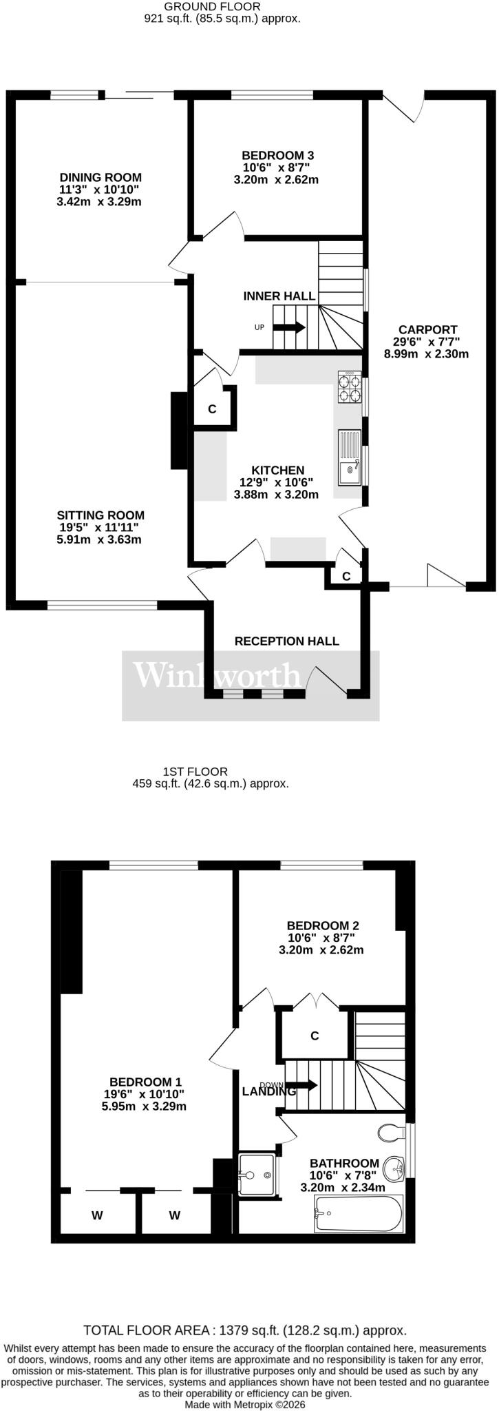 Gowing Road, Hellesdon, Norwich, Norfolk, NR6 floorplan