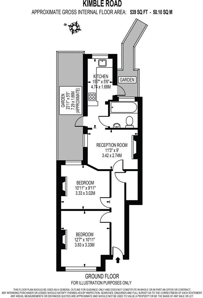 Kimble Road, Colliers Wood floorplan