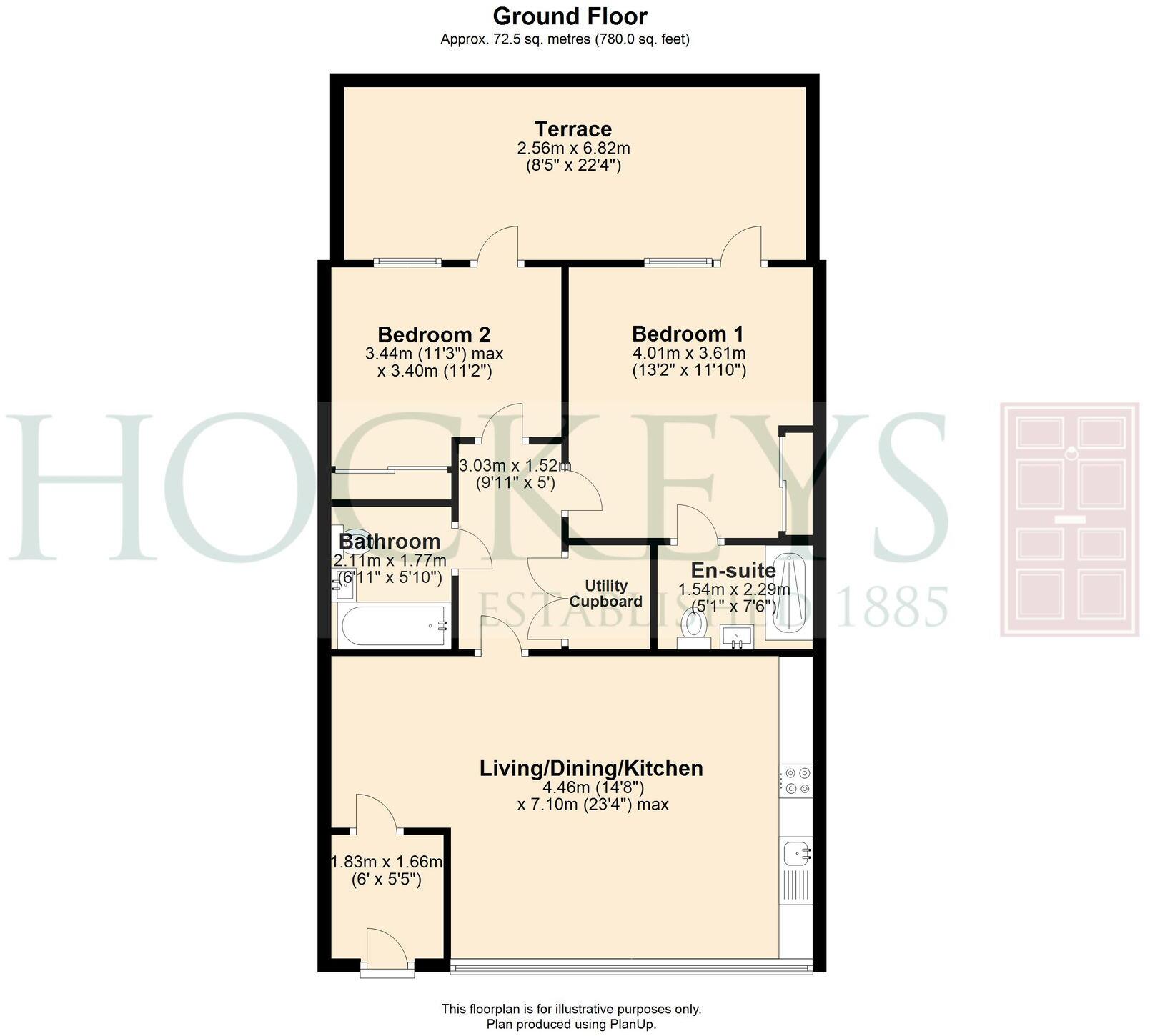 Great Northern Road, Cambridge, CB1 floorplan