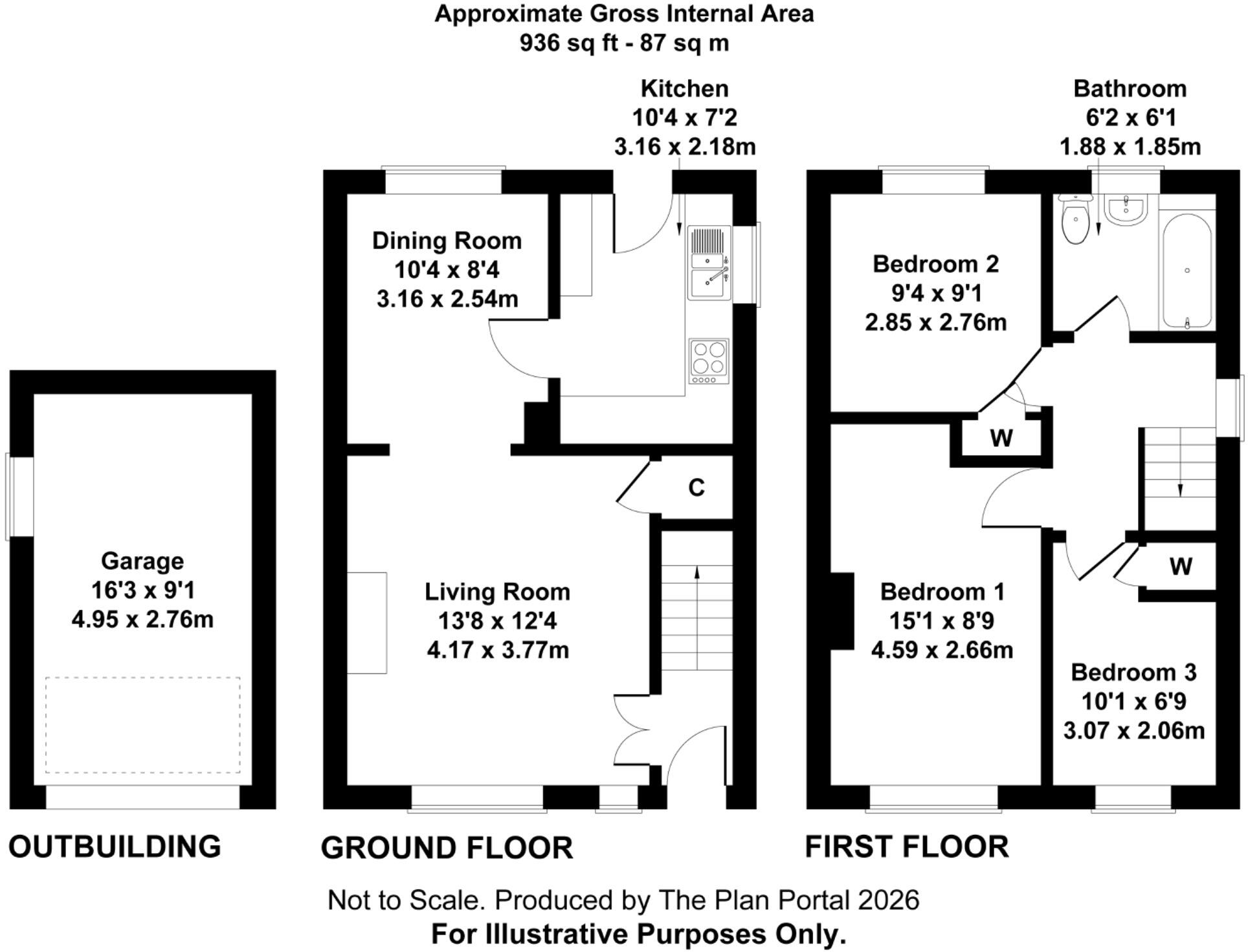 The Leaze, Westfield, Radstock floorplan