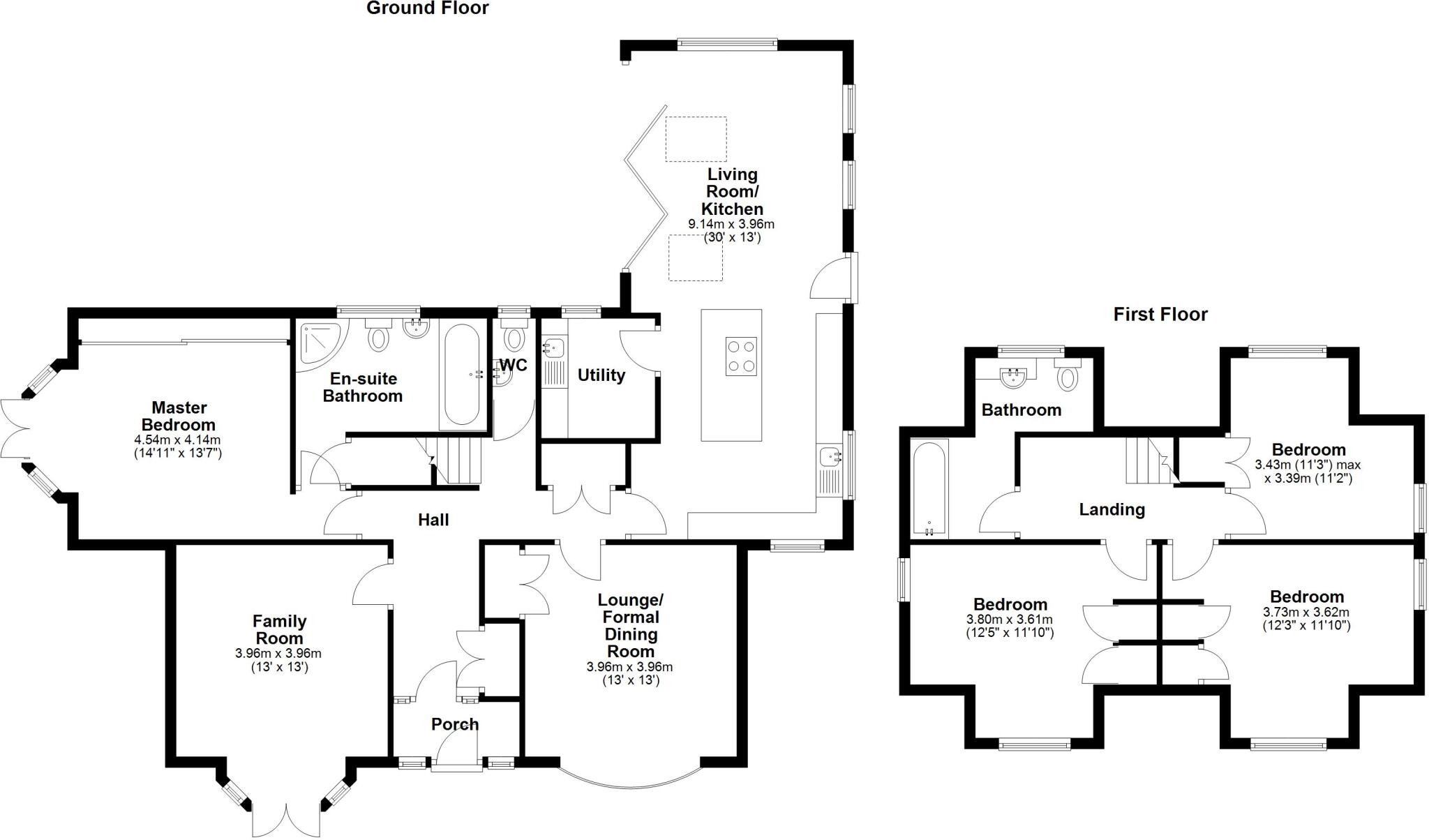 7, Spring Hill, BS22 floorplan