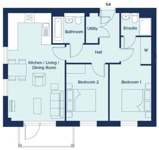 John Thornycroft Road, Southampton, Hampshire SO19 9XF floorplan