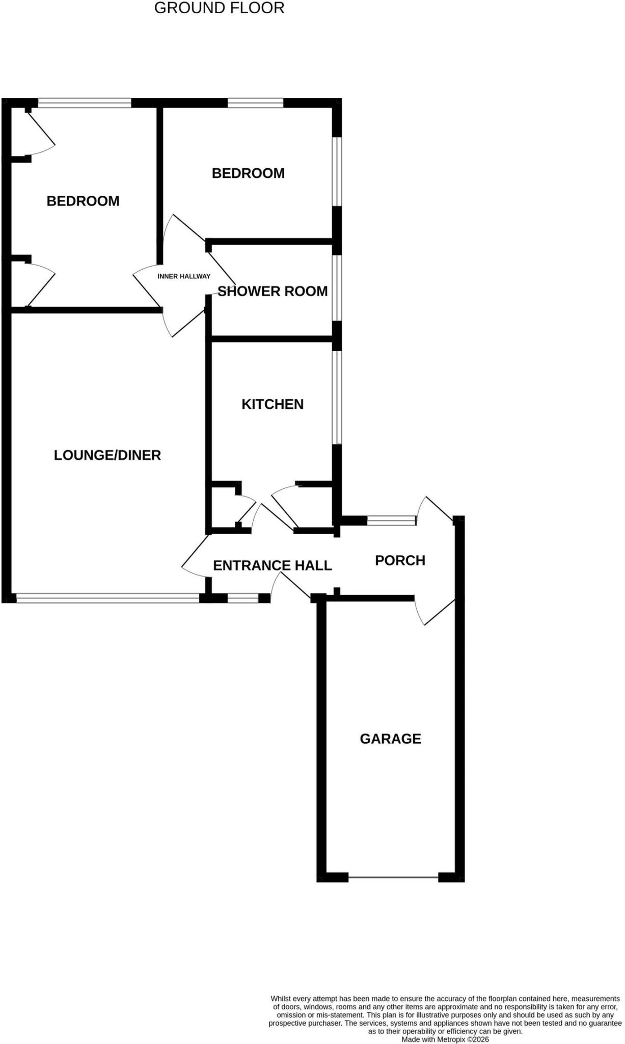 Winston Road, Exmouth, EX8 4LR floorplan