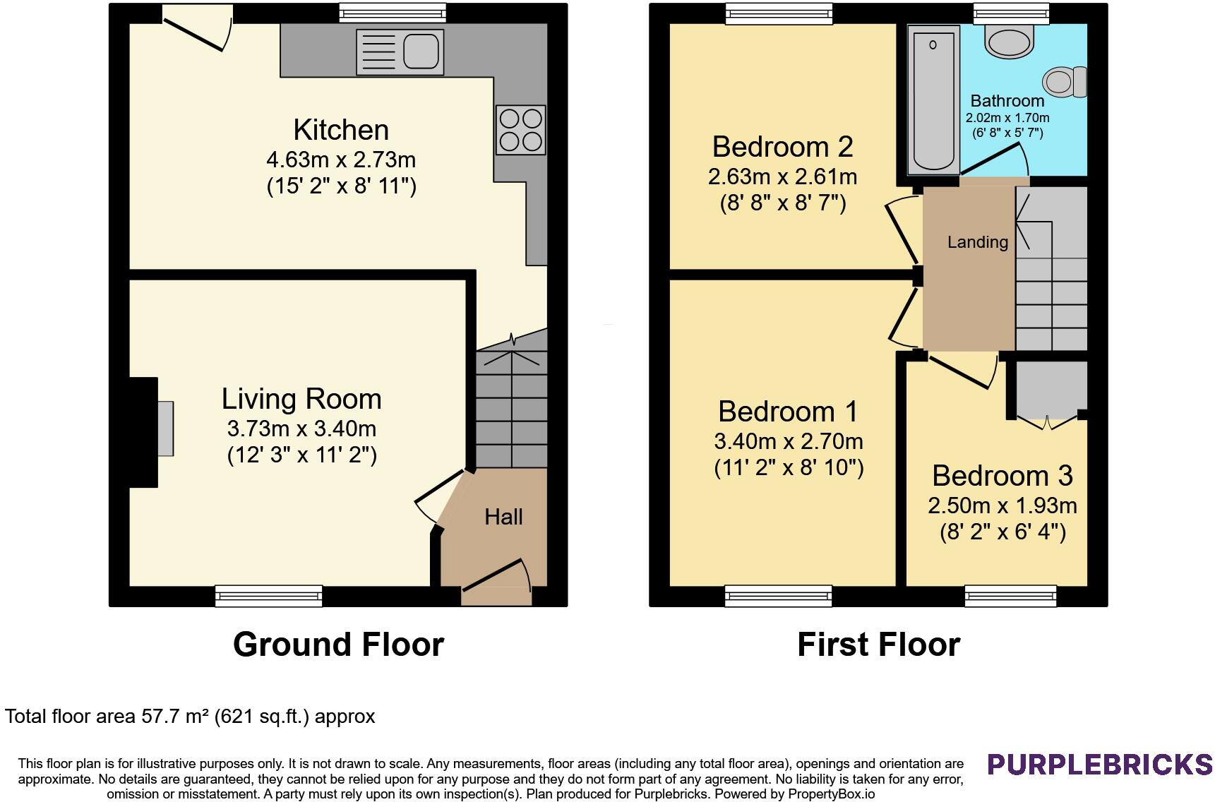 Brynawelon, Nantyglo, Ebbw Vale, NP23 floorplan