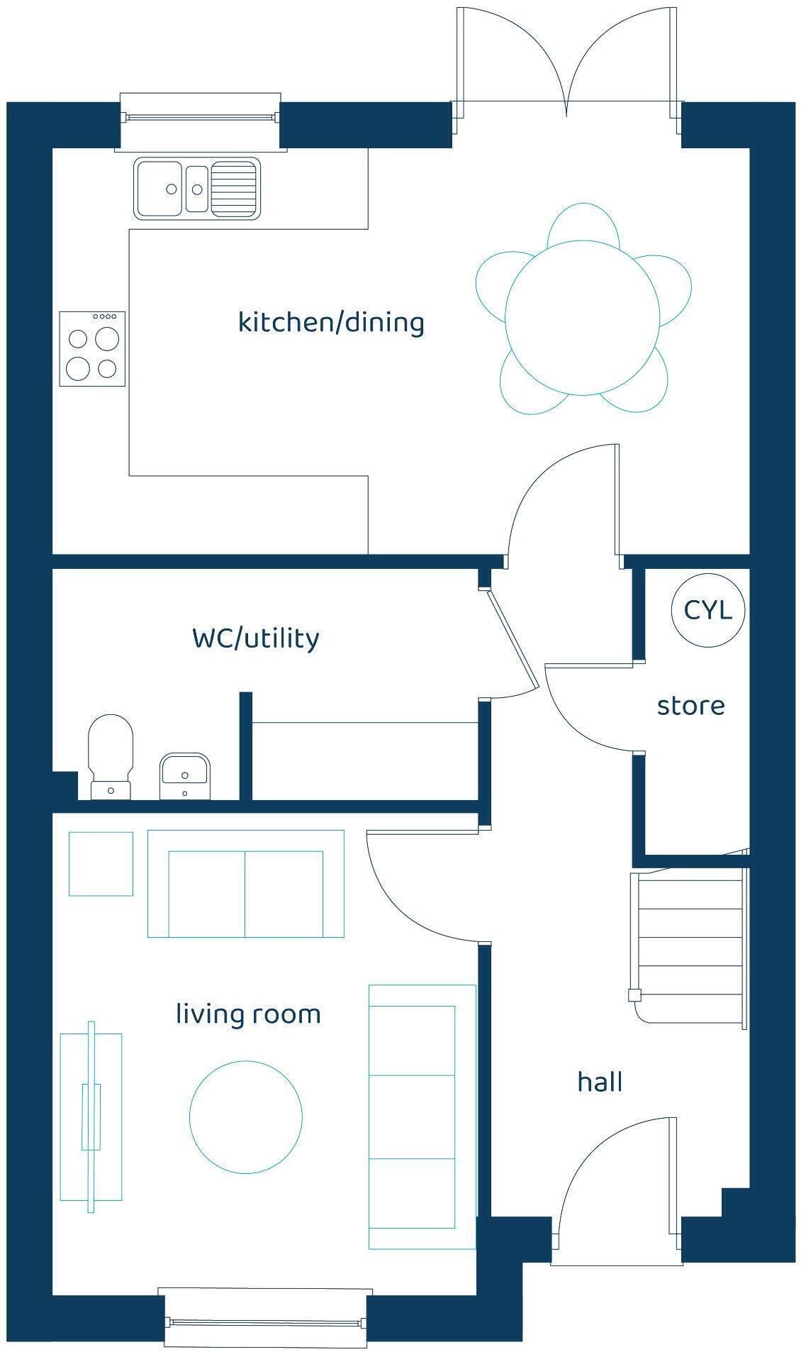 Burtonwood Road,
Warrington, 
WA5 3ZH floorplan