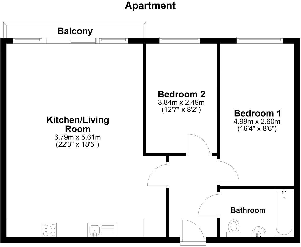 Westbury Street, Elland, Halifax, HX5 9AL floorplan