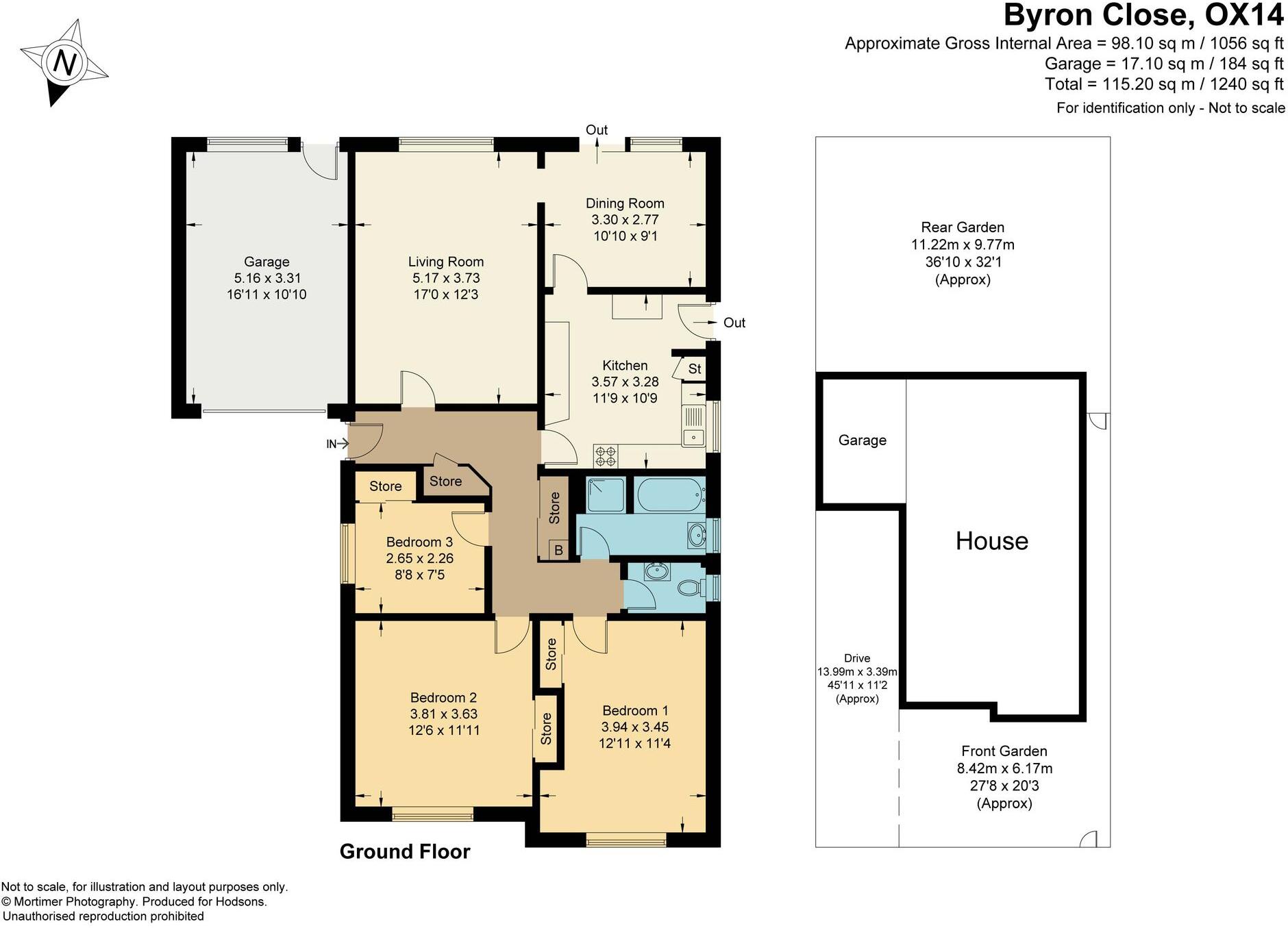 Byron Close, Abingdon, OX14 floorplan