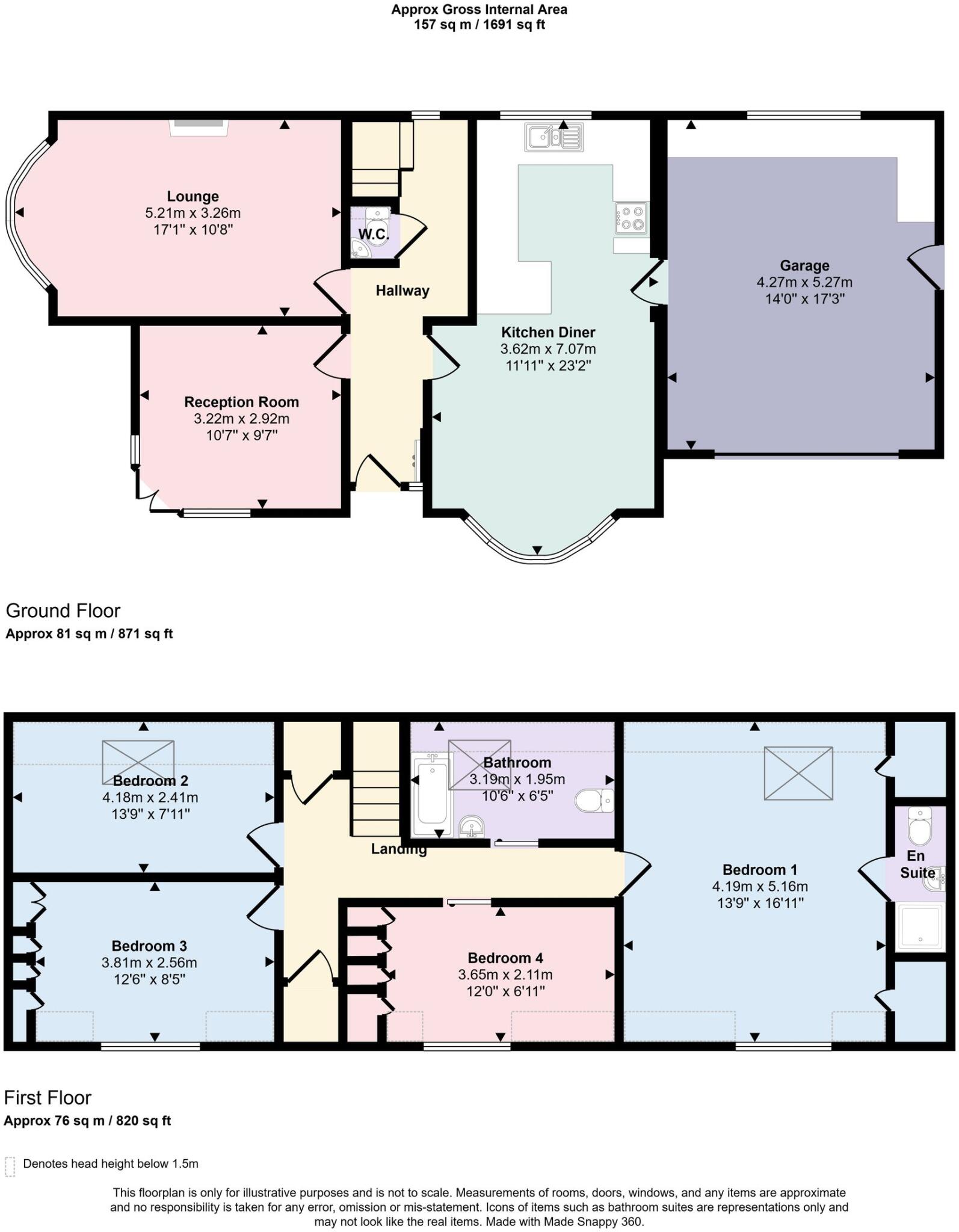 Stoke Park Road, Bishopstoke, SO50 floorplan