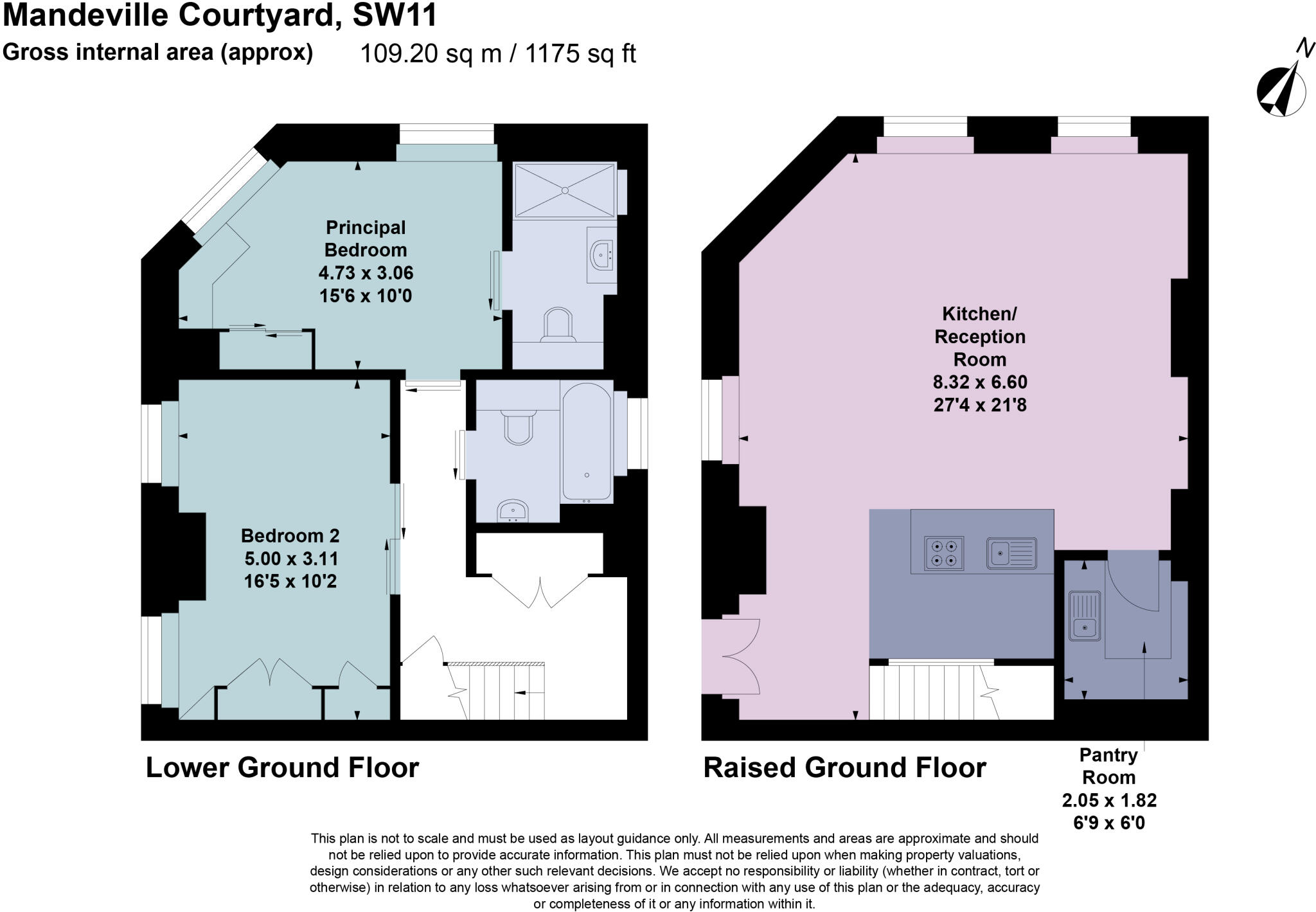 Battersea Park Road, London, SW11 floorplan