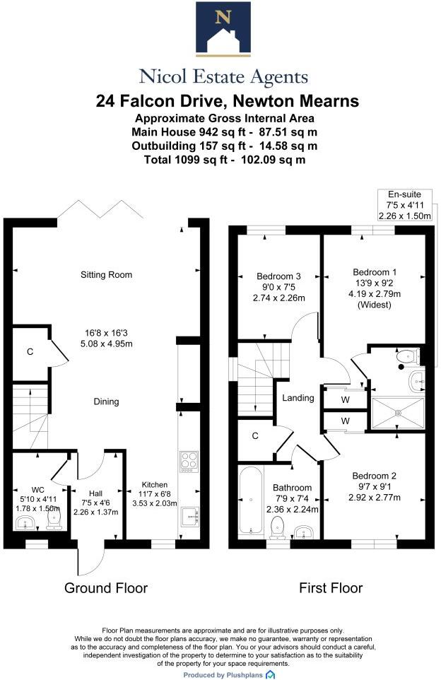 Falcon Drive, Newton Mearns floorplan