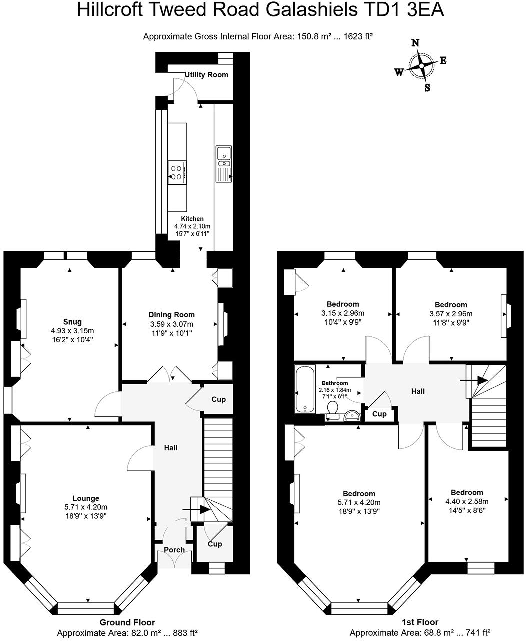 Tweed Road, Galashiels, Scottish Borders floorplan