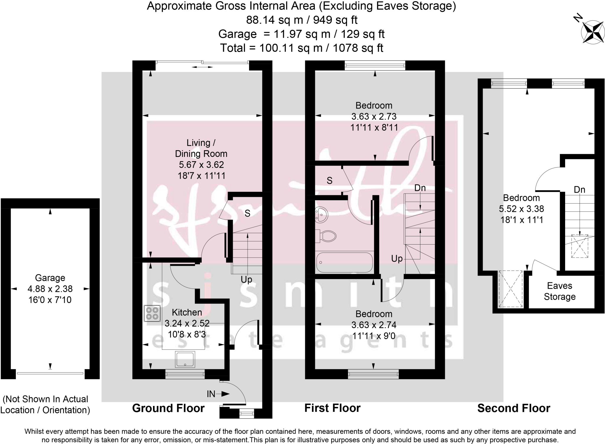 Ashford Crescent, Ashford floorplan