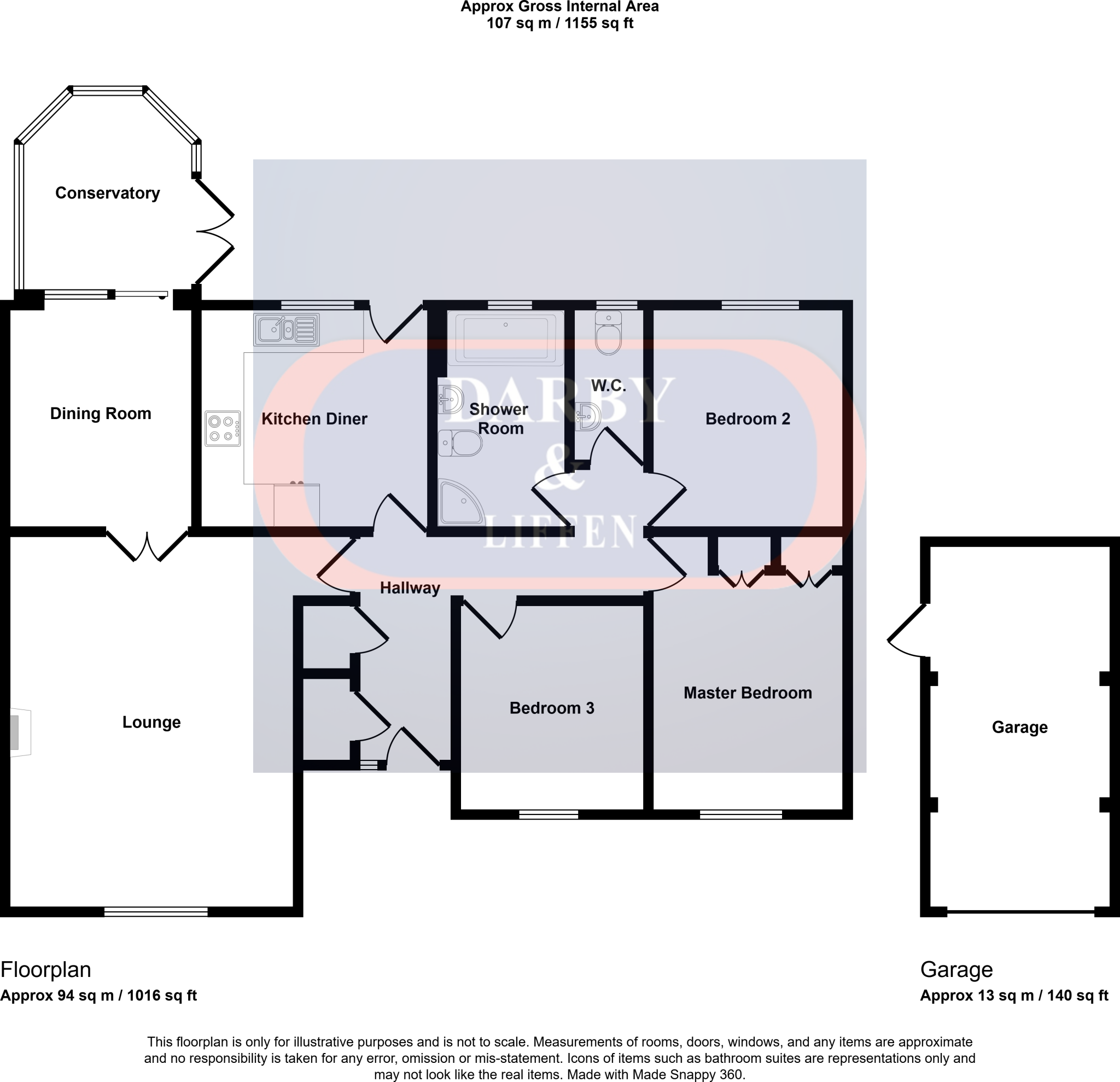 Sea View Rise, Hopton floorplan