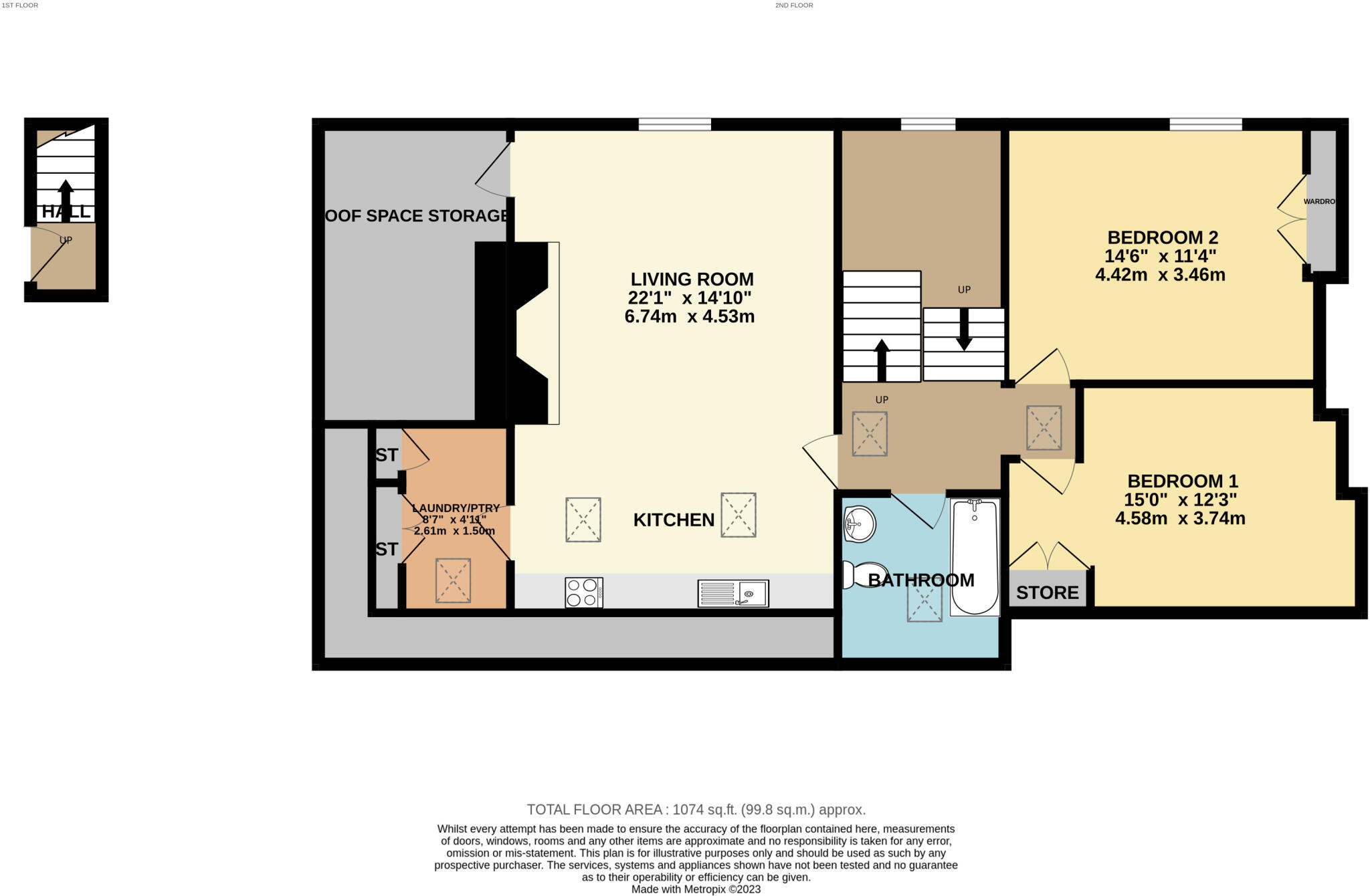Ashford Carbonel, Ludlow floorplan