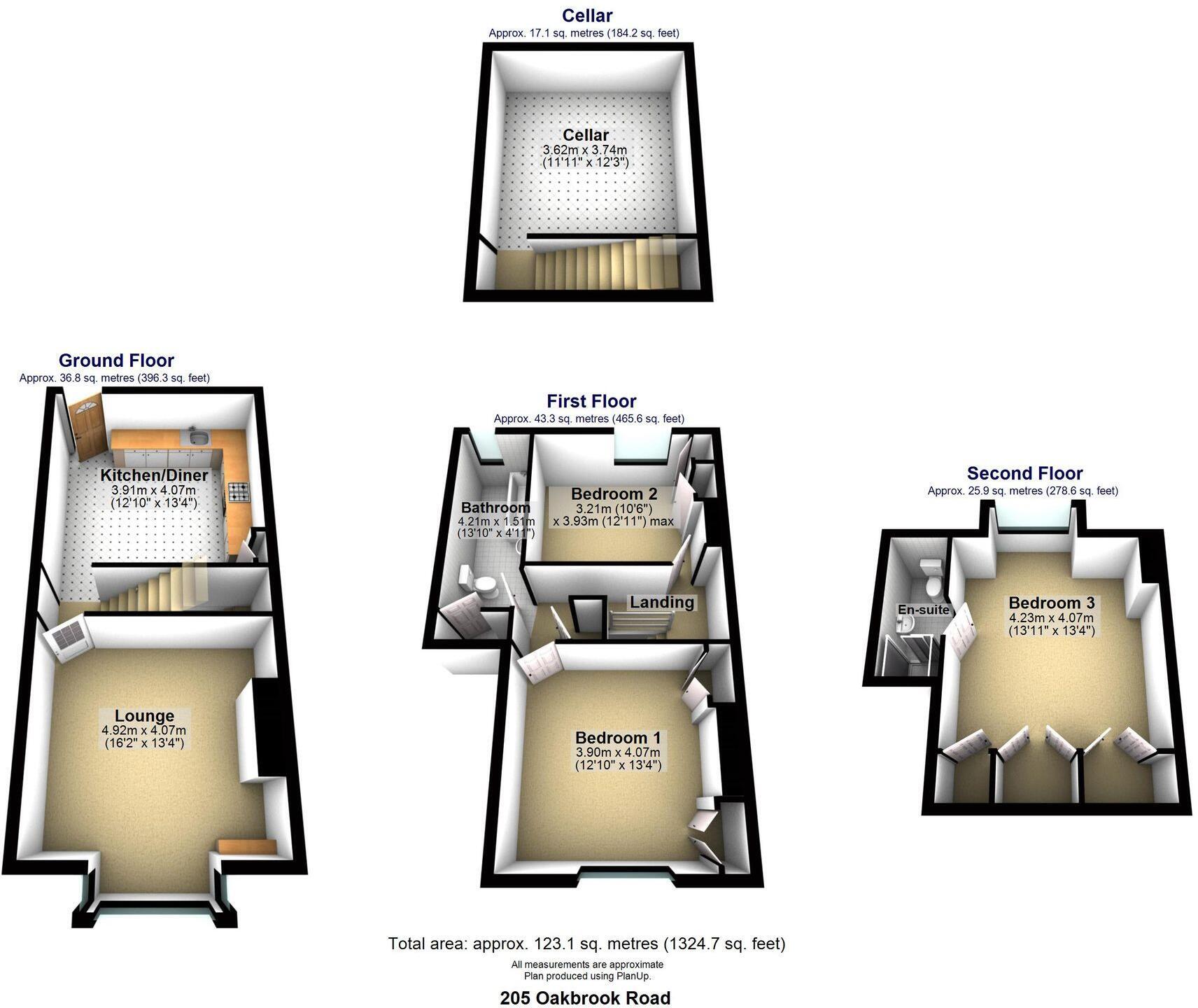 Oakbrook Road, Sheffield, Sheffield, S11 7EB floorplan