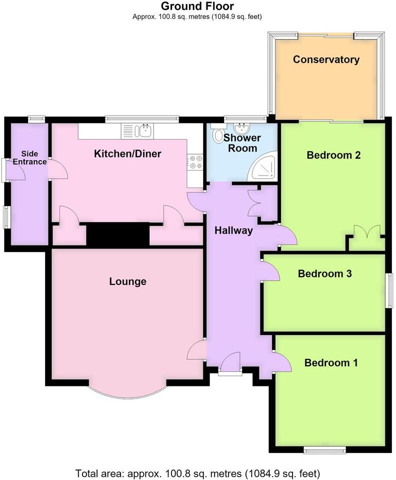 Kings Avenue, Boston, PE21 floorplan