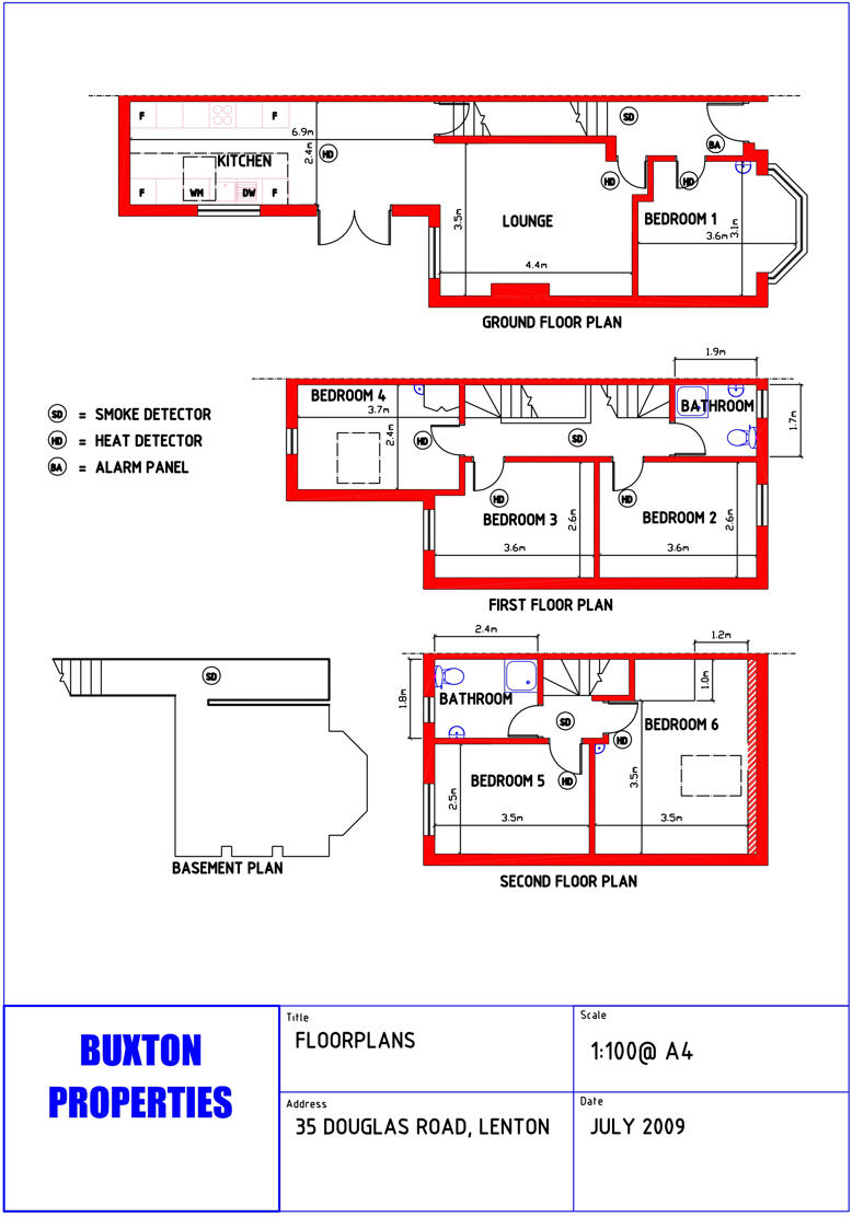 Douglas Road, Nottingham, NG7 floorplan