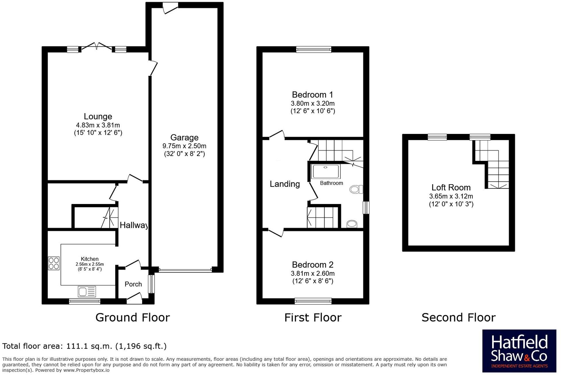 North End Road, Steeple Claydon, MK18 floorplan