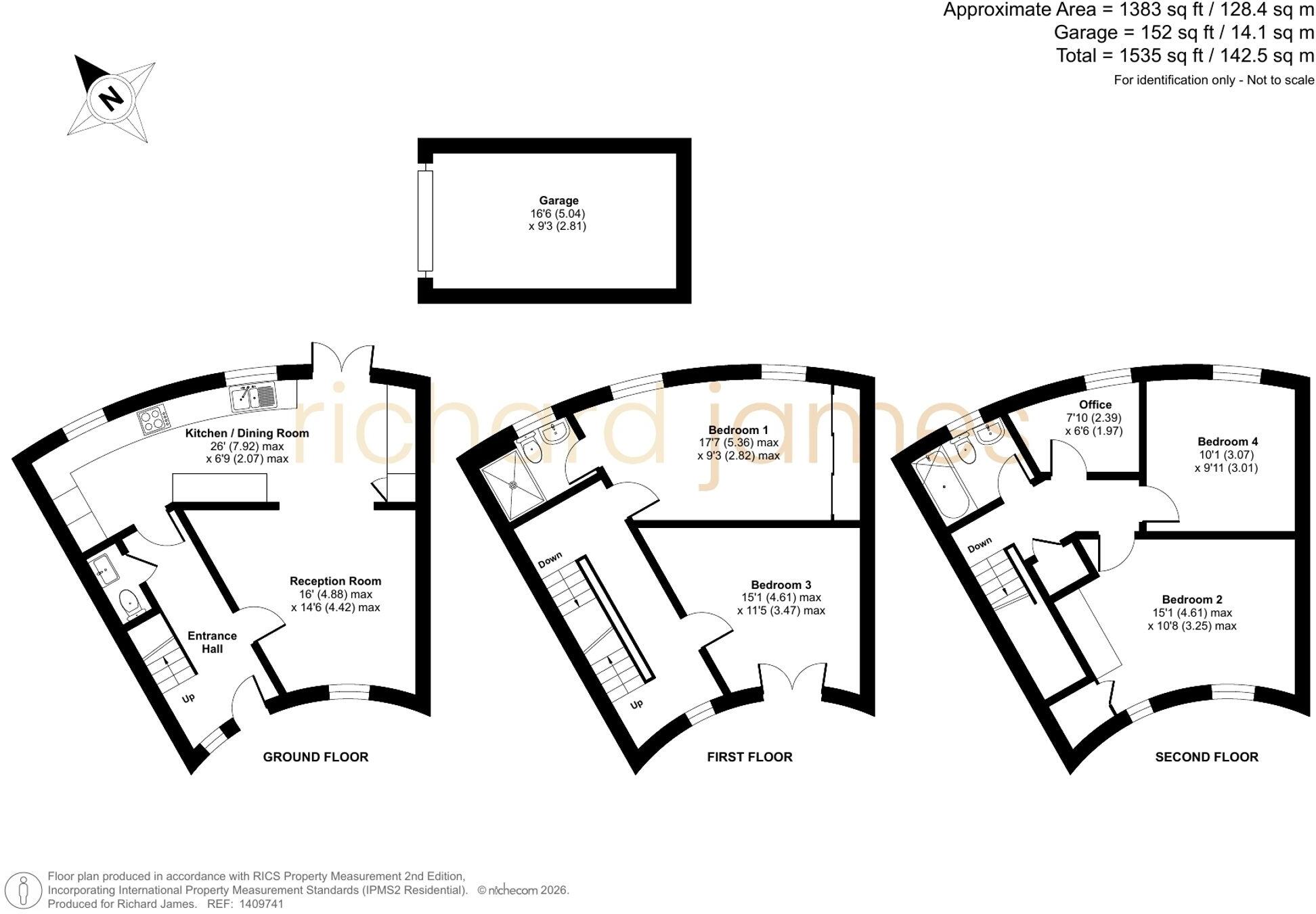Arnell Crescent, Swindon, SN25 floorplan