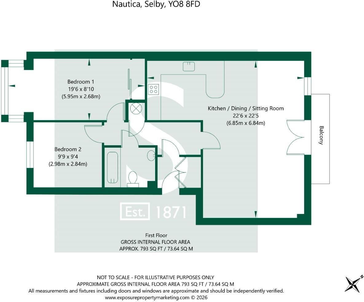 Nautica, Selby floorplan