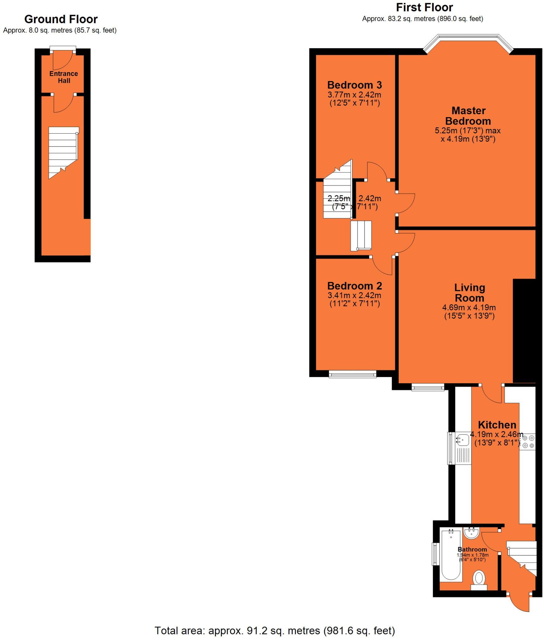 Oakland Road, West Jesmond, Newcastle, NE2 floorplan