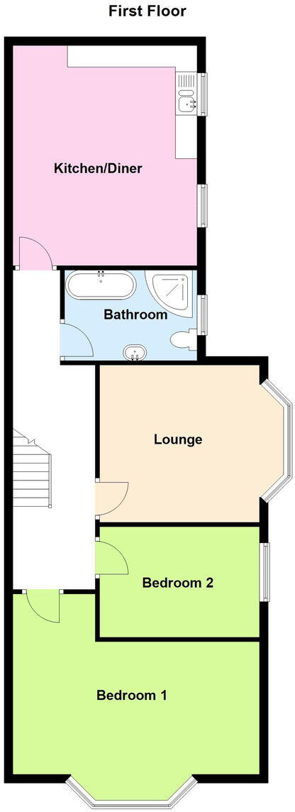 Portland Street, Southport, PR8 floorplan
