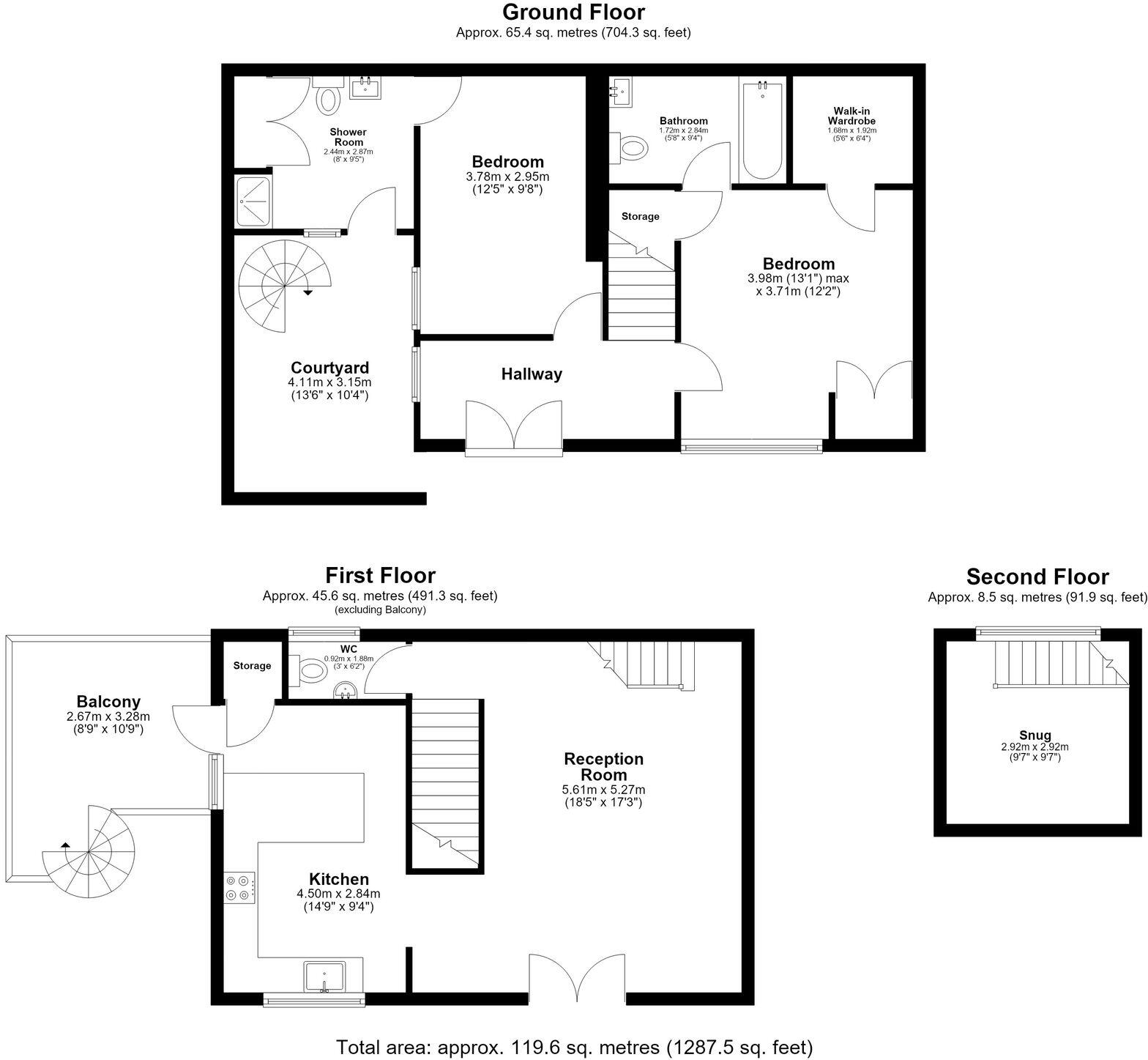 York Mews, Ilford, IG1 floorplan