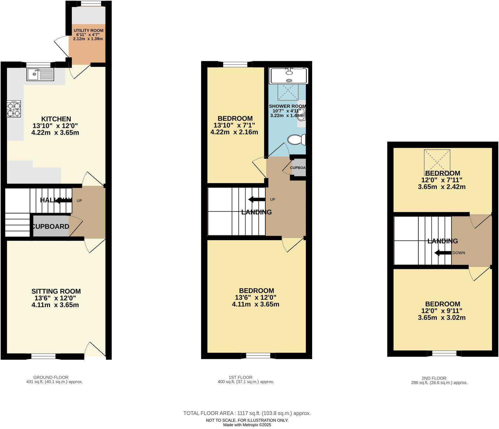 23a Mill Street floorplan