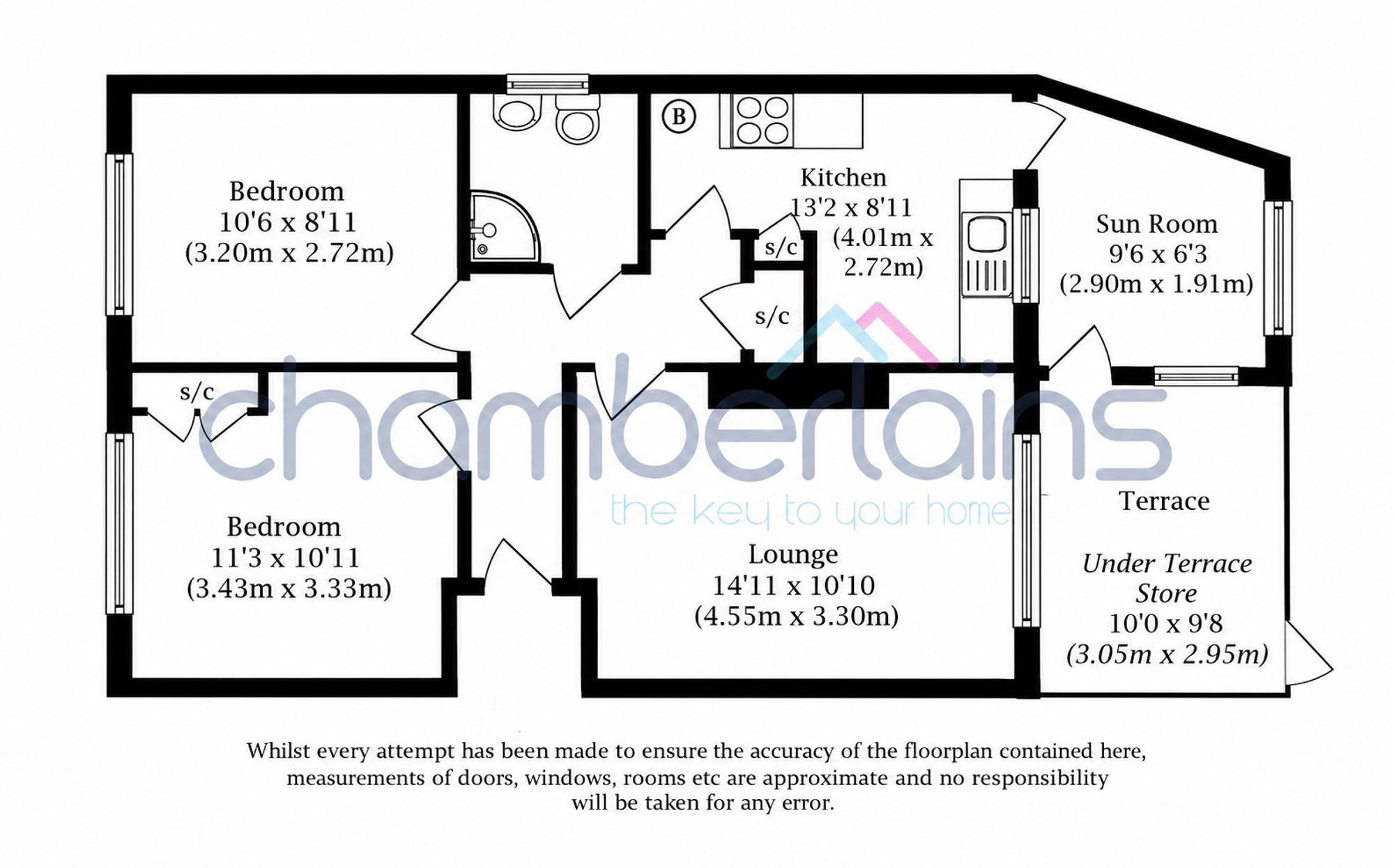 Norman Close, Newton Abbot, TQ12 floorplan