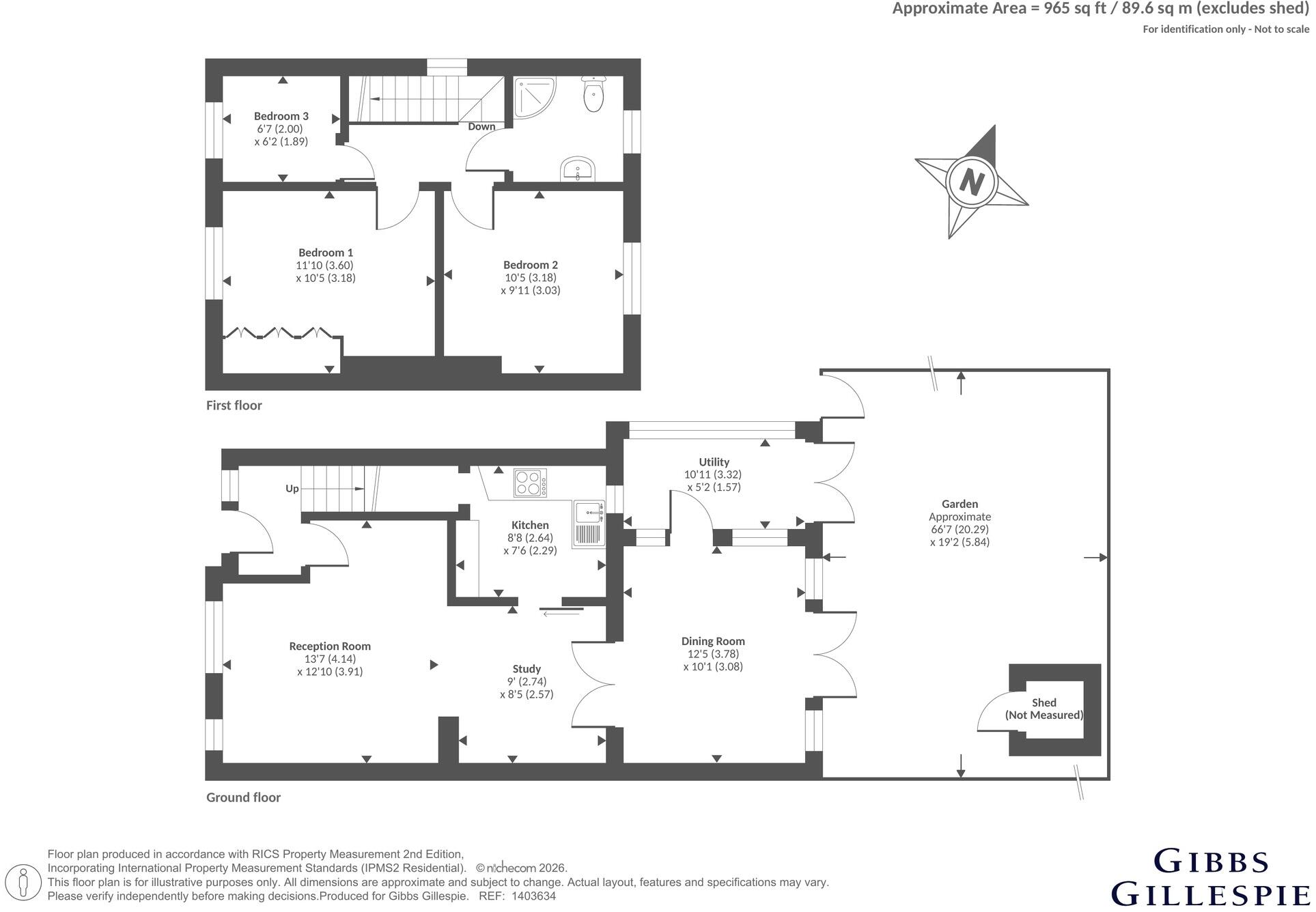 Neville Road, Ealing floorplan