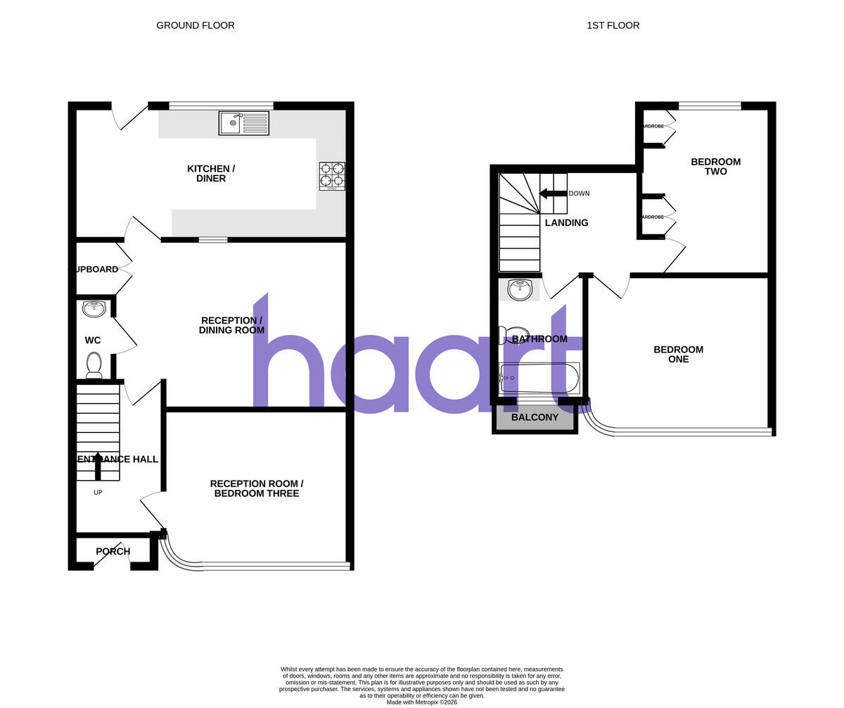 Hanover Gardens, Hainault floorplan