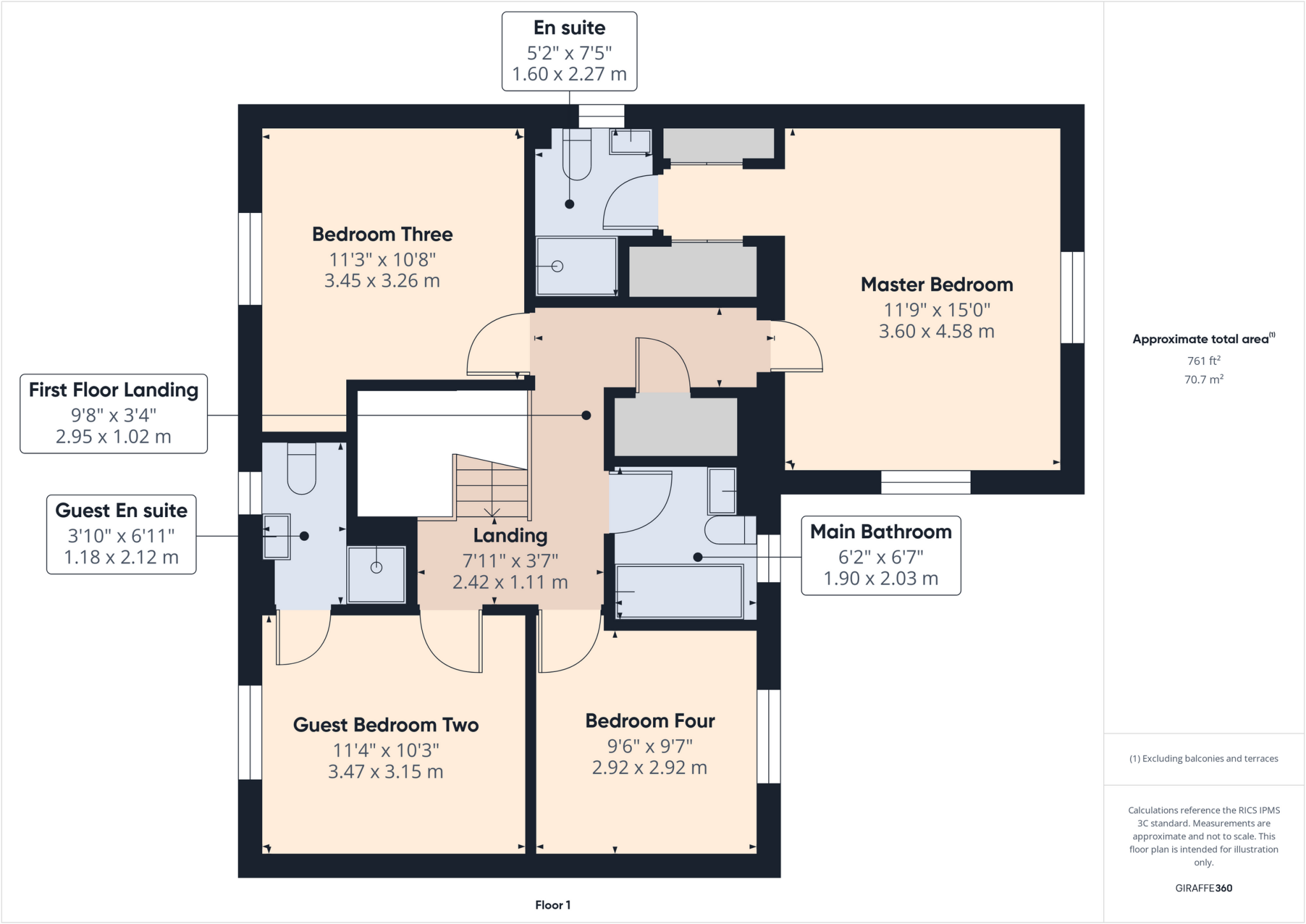 Marisco Close, Boulton Moor floorplan